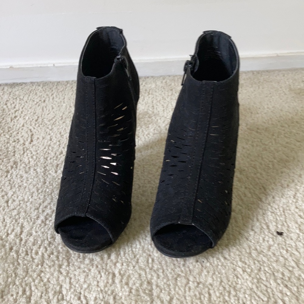 Madden Girl Rockella Black Ankle Bootie
